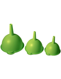 TRIS FUNNELS DIAMETERS: 10, 12, 16 CENTIMETERS
