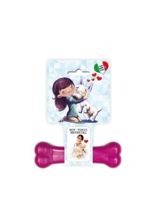 OSSO GIOCATTOLO CANE 12x3,5x2 CENTIMETRI