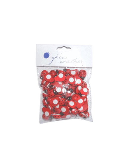 LADYBIRD 18 MM DOUBLE-SIDED ADHESIVE 80 PIECES