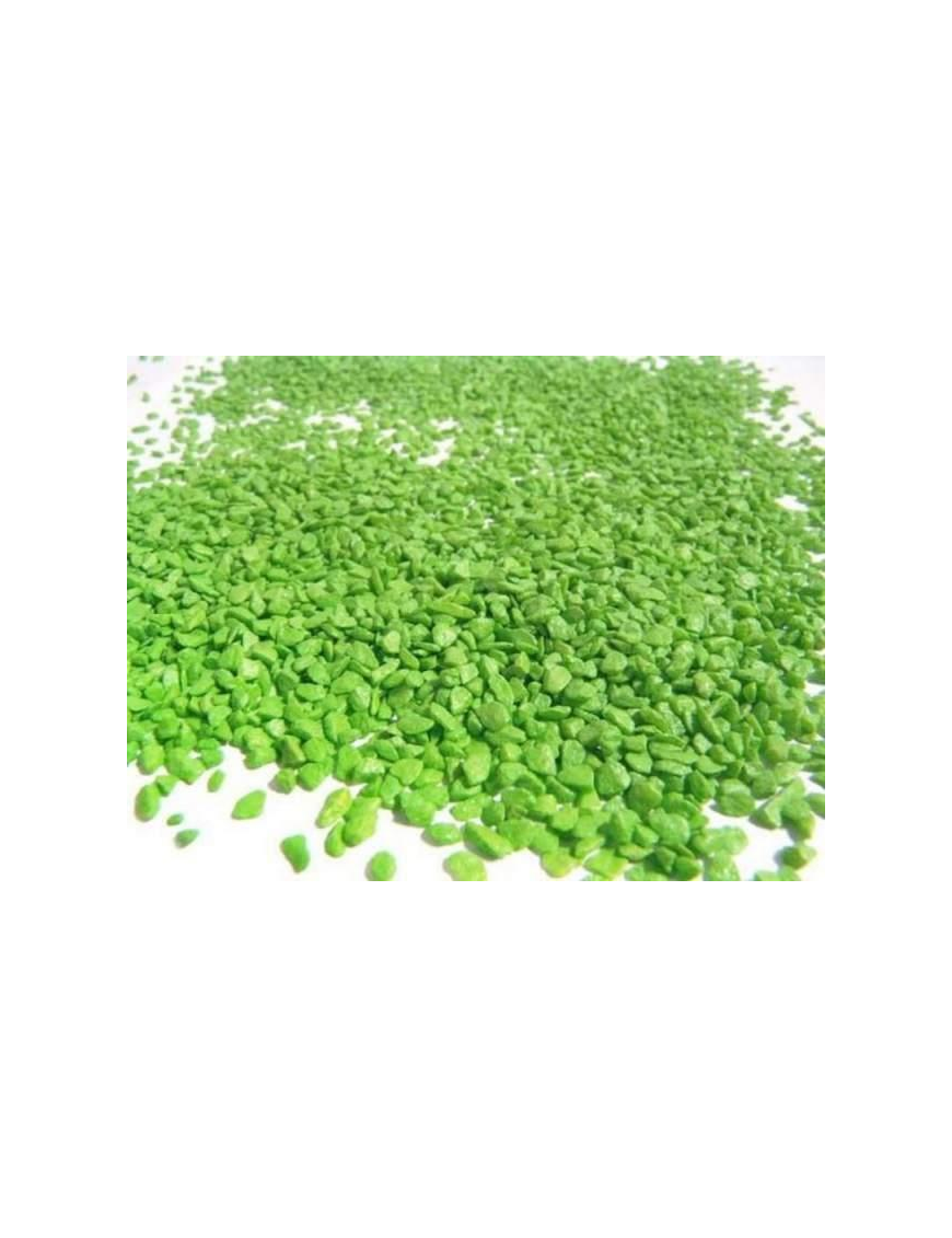 GRANULATO 3-6 MILLIMETRI VERDE 1 KILOGRAMMO