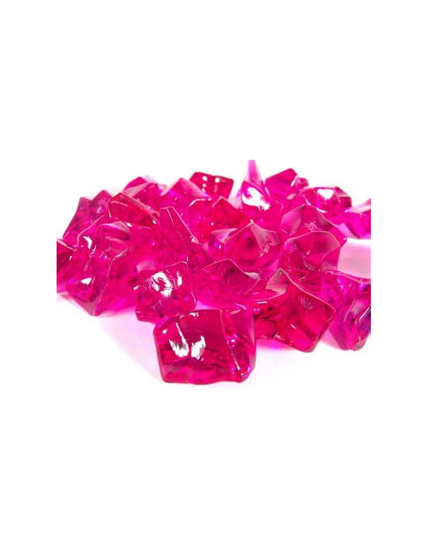 FUCHSIA PLASTIC ICE 500 GRAMS