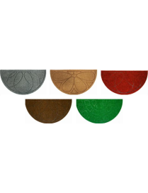 MEZZALUNA DERBY DOORMAT 40x75 ASSORTED COLORS AND DESIGNS