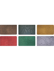 RECTANGULAR DERBY DOORMAT 50x80 ASSORTED COLORS AND DESIGNS