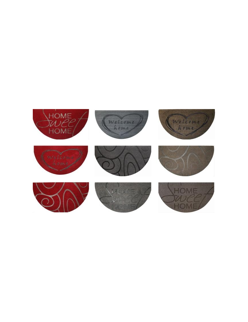 ZELI RUG 40x75 CENTIMETERS MEZZALUNA ASSORTED COLORS AND DESIGNS
