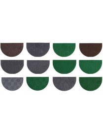 ZERBINO CIPRO MEZZALUNA 45x75 CENTIMETRI COLORI E DISEGNI ASSORTITI