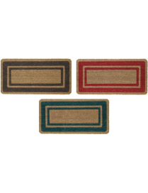 ZERBINO COCCO 60x120 BORDO COLORI E DISEGNI ASSORTITI
