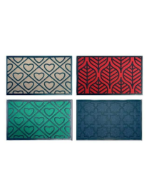 ZERBINO POLY WEB 40x60 CENTIMETRI RETTANGOLARE COLORI E DISEGNI ASSORTITI