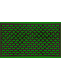 ZERBINO TRIS RETTANGOLARE 40x70 CENTIMETRI COLORI E DISEGNI ASSORTITI