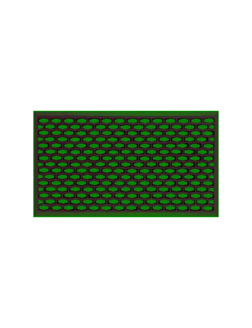 TRIS RECTANGULAR DOORMAT 40x70 CENTIMETERS ASSORTED COLORS AND DESIGNS