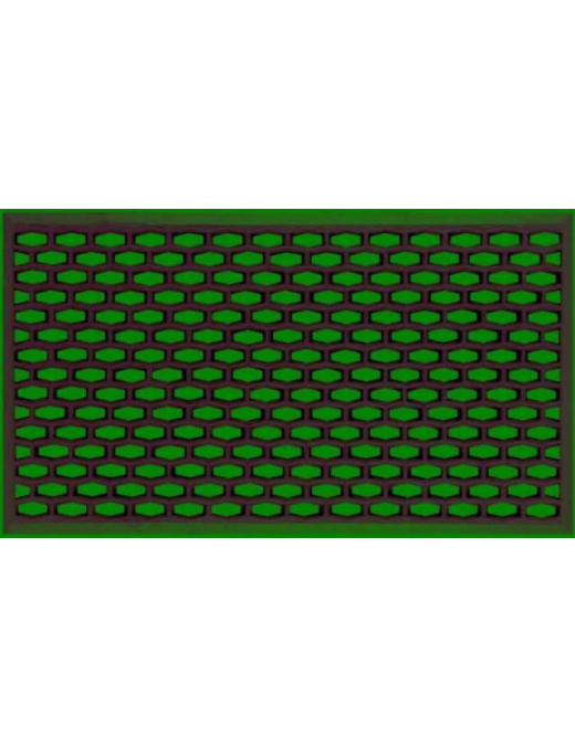 ZERBINO TRIS RETTANGOLARE 40x70 CENTIMETRI COLORI E DISEGNI ASSORTITI