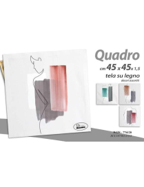 QUADRO WON 45x45x1,5cm 776120