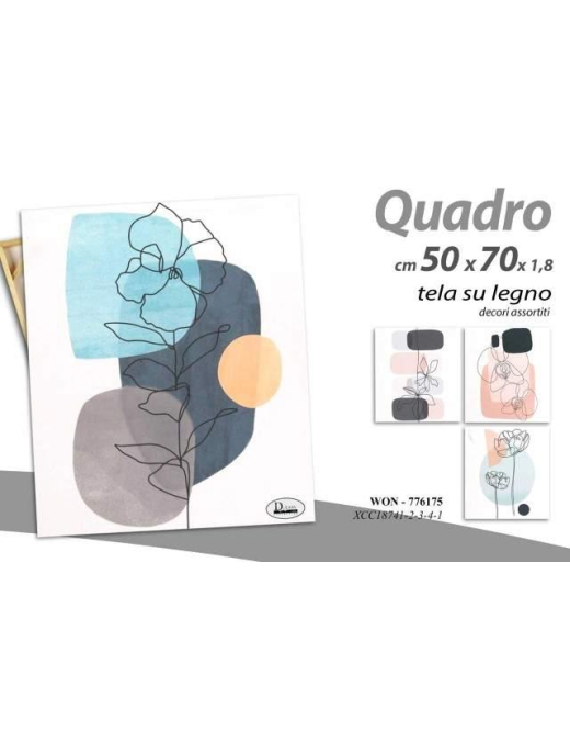QUADRO WON 50x70x1,8cm 776175