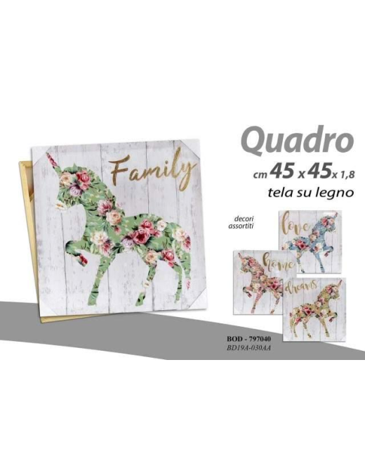 QUADRO 45x45x1,8cm
