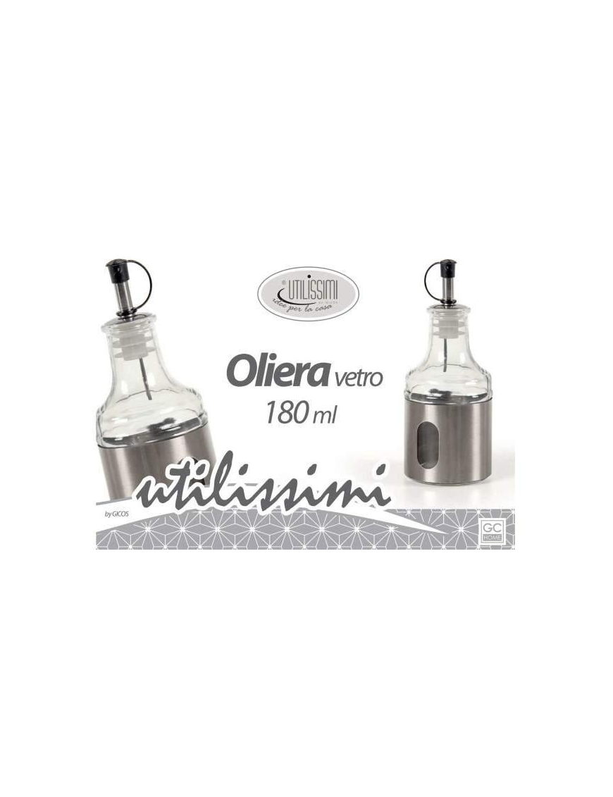GLASS OIL JAR 180ml