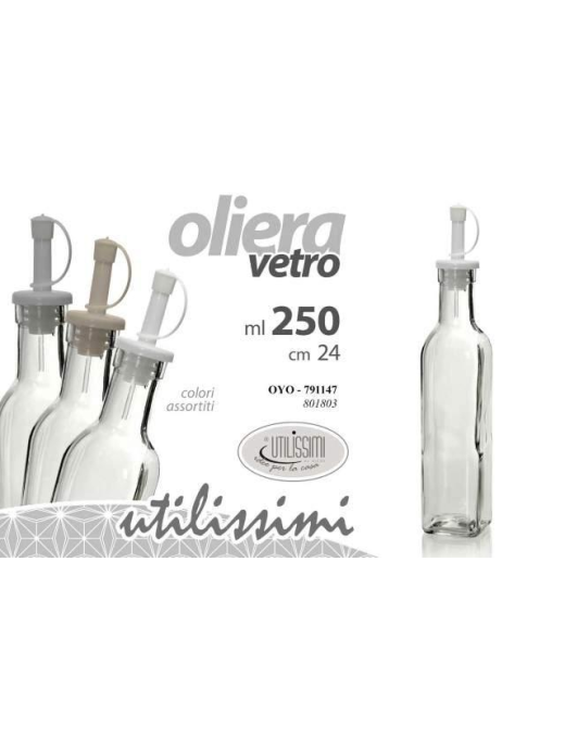 GLASS OIL JAR 250ml