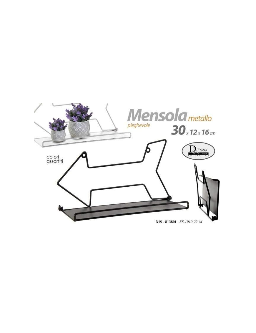 MENSOLA FRECCIA 33x16x12cm ASSORTITA