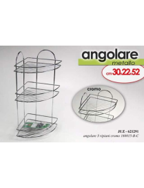 CORNER BATHROOM SHELF 30x22x52