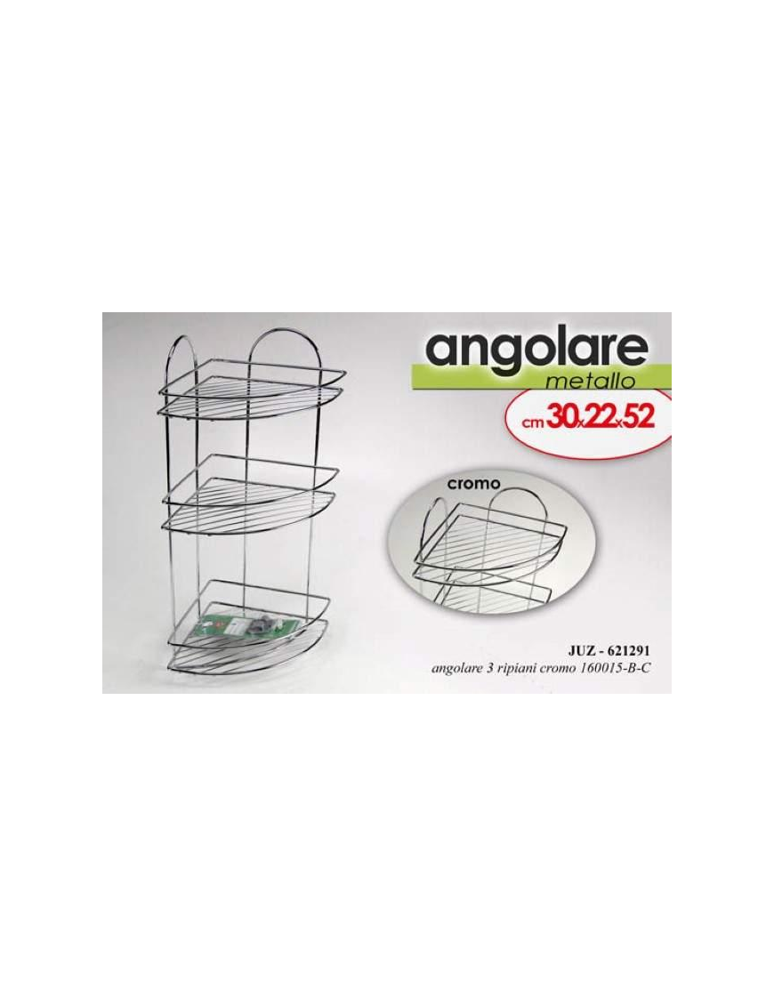 CORNER BATHROOM SHELF 30x22x52