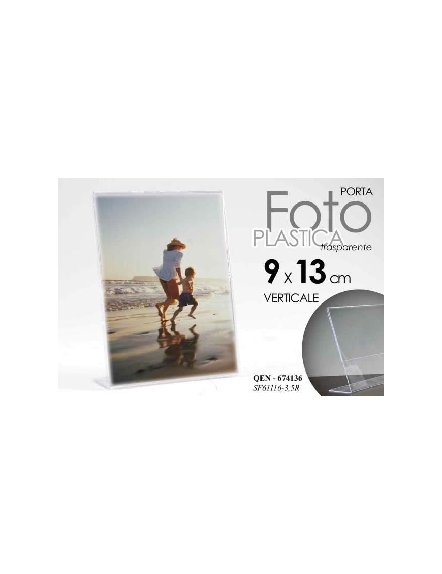 PORTA FOTO PLEXIGLASS VERTICALE 9x13cm