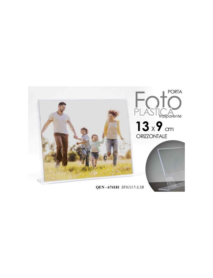 PORTA FOTO PLEXIGLASS ORIZZONTALE 13x9cm