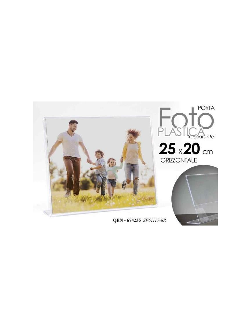 PORTA FOTO PLEXIGLASS ORIZZONTALE 25x20cm