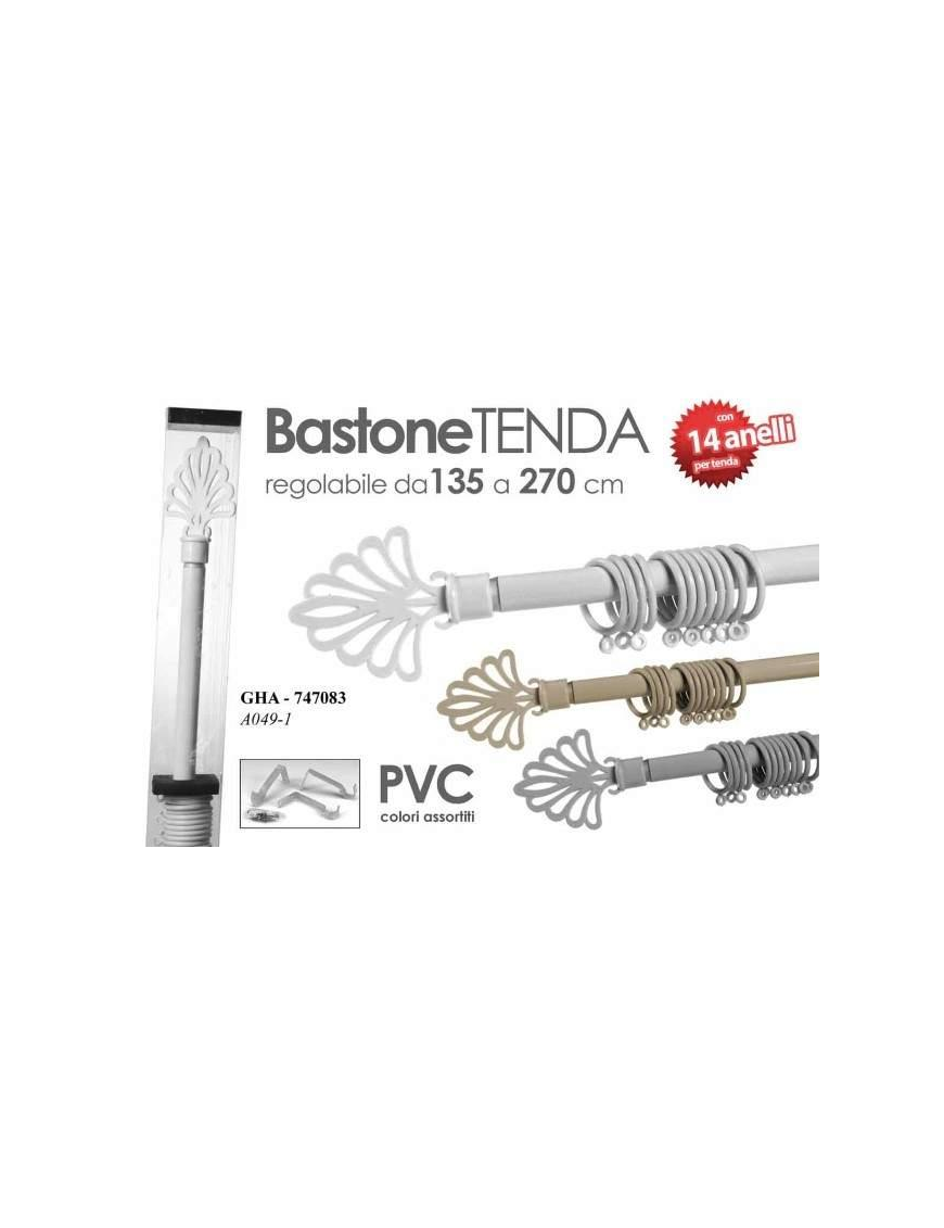 ASTA PER TENDA METALLO 135-270cm