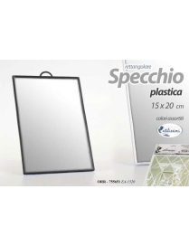 SPECCHIO RETTANGOLARE 15x20cm