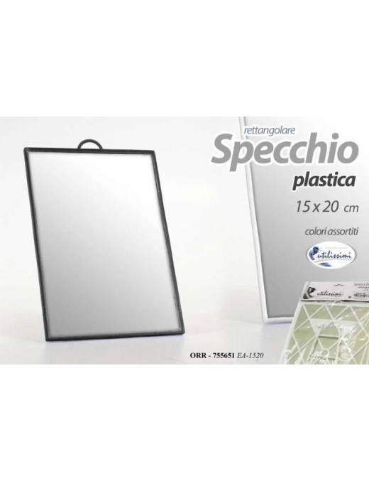 RECTANGULAR MIRROR 15x20cm
