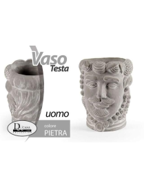PORTAVASO UOMO 18x17x23cm