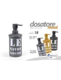 DISPENSER METALLO 18cm