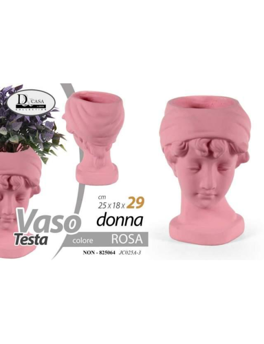 VASO DONNA ROSA 25x18x29 cm