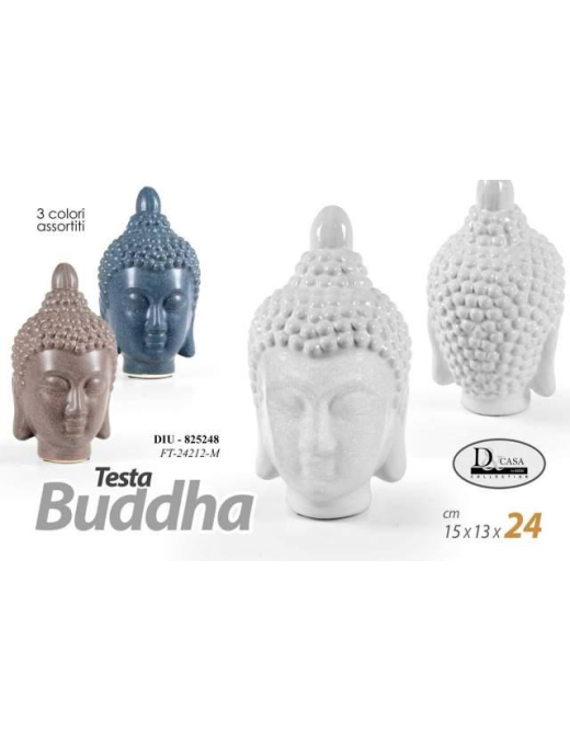 BUDDHA2 TESTA 15x13x24