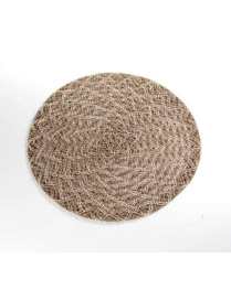ROUND PLACEMAT 38cm STRAW