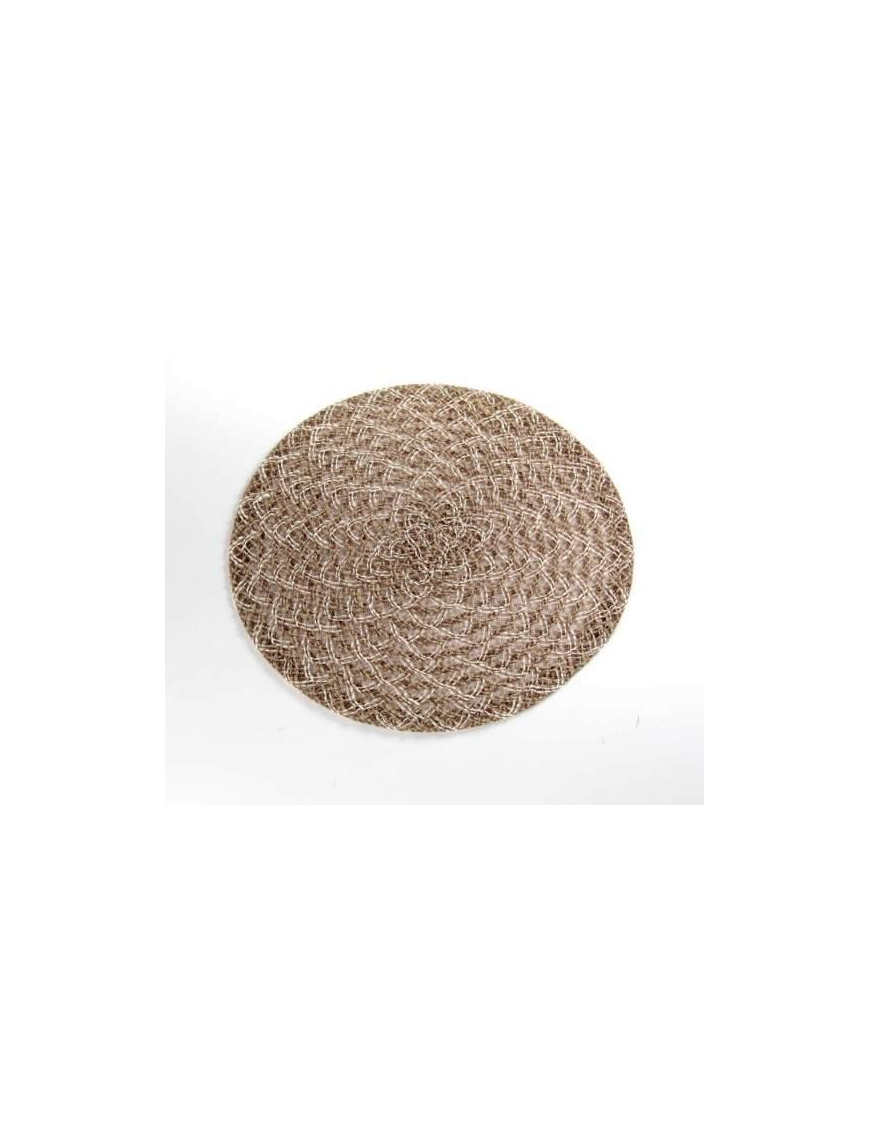 ROUND PLACEMAT 38cm STRAW