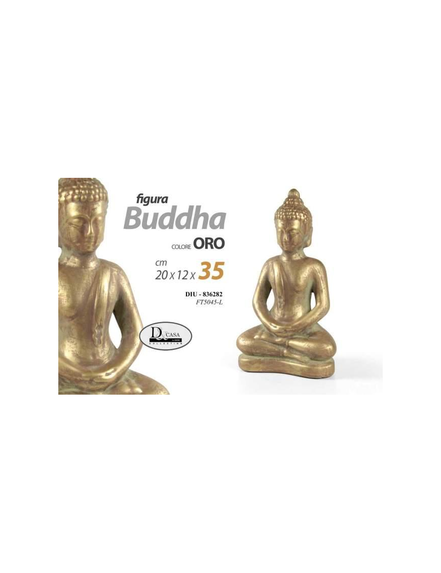 BUDDHA2 WHOLE GOLD 20x12x35