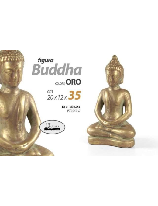 BUDDHA2 WHOLE GOLD 20x12x35