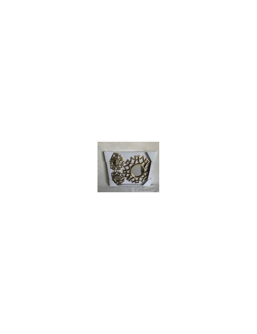 SPECCHIO 3 pezzi ORO