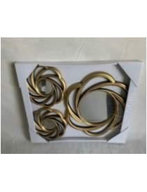 SPECCHIO 3 pezzi ORO