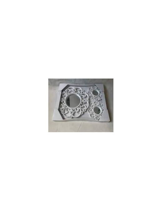 SPECCHIO 3 pezzi BIANCO