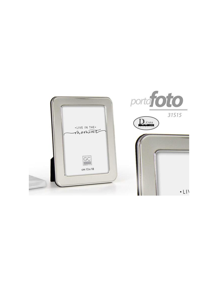 SILVER SIMPLE PHOTO HOLDER 10x15cm