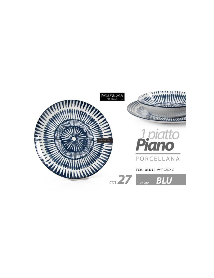 DINNER PLATE 27cm BLUE
