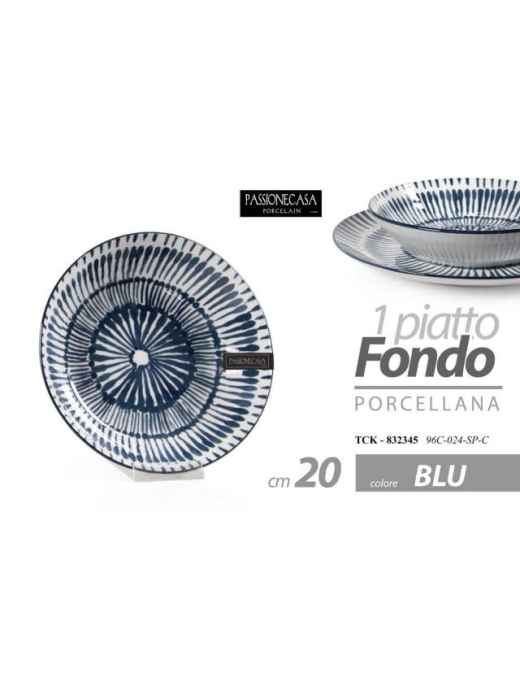 SOUTH PLATE 20cm BLUE