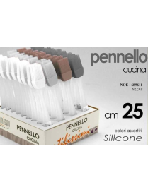 PENNELLO IN SILICONE  COLORI ASSORTITI 25cm