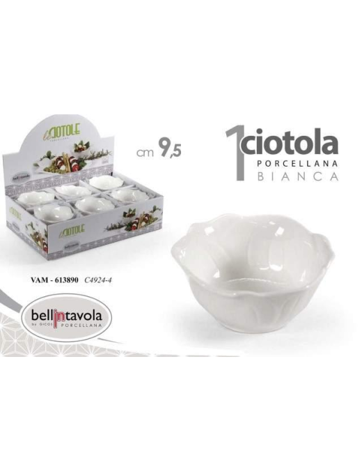 CIOTOLINA FIORE 9,5x9,5cm