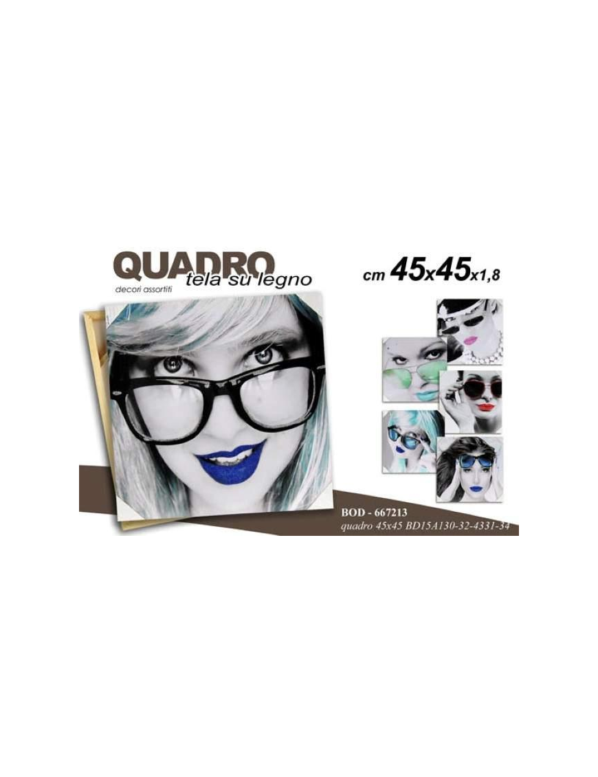 QUADRO 45x45x1,8cm