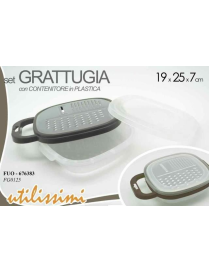 GRATER WITH CONTAINER 19x25x7cm
