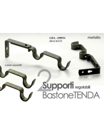EXTENSIBLE METAL HOOKS 2 pieces