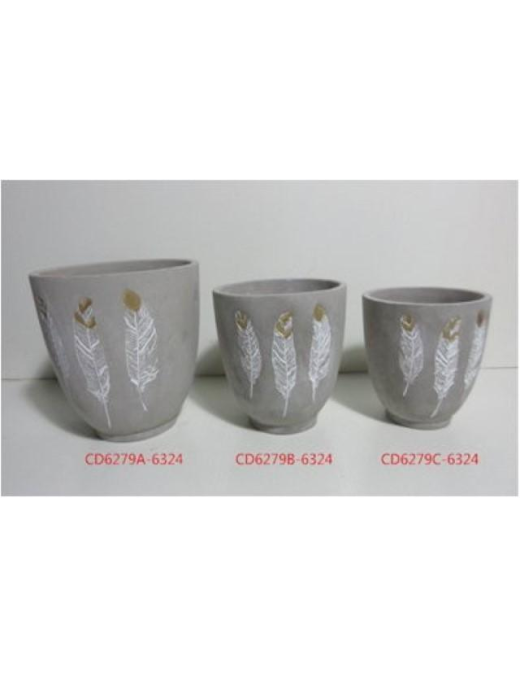 L.SAD. VASO 17x17x17cm 742026 $$