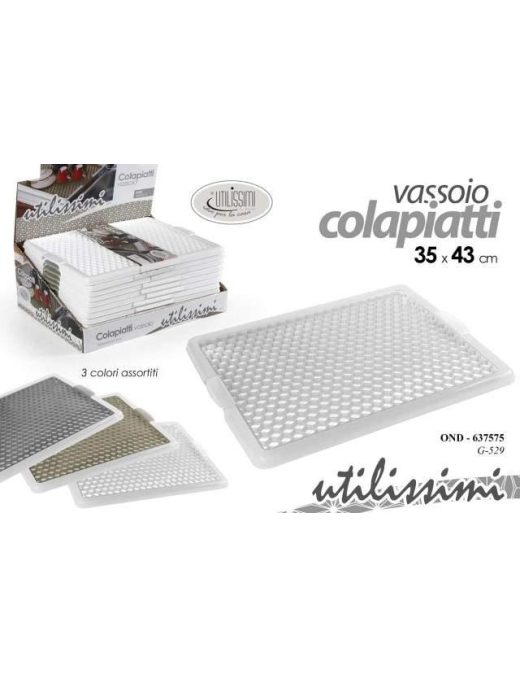 VASSOIO COLAPIATTI 35x44x2cm