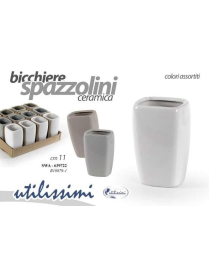 CERAMIC TOOTHBRUSH HOLDER
